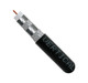 RG6 Quad Shield 75OHM Coax 500ft, Black - 107-1954BK6Q500 RG6 Quad Shield 75OHM Coax 500ft, Black - 107-1954BK6Q500